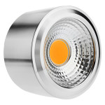 Spot LED 7W COB Rotund Argintiu 220V Aplicat